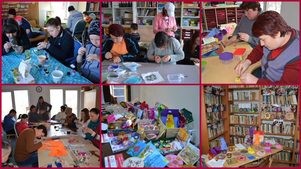 Creative workshops for special families in Strunga